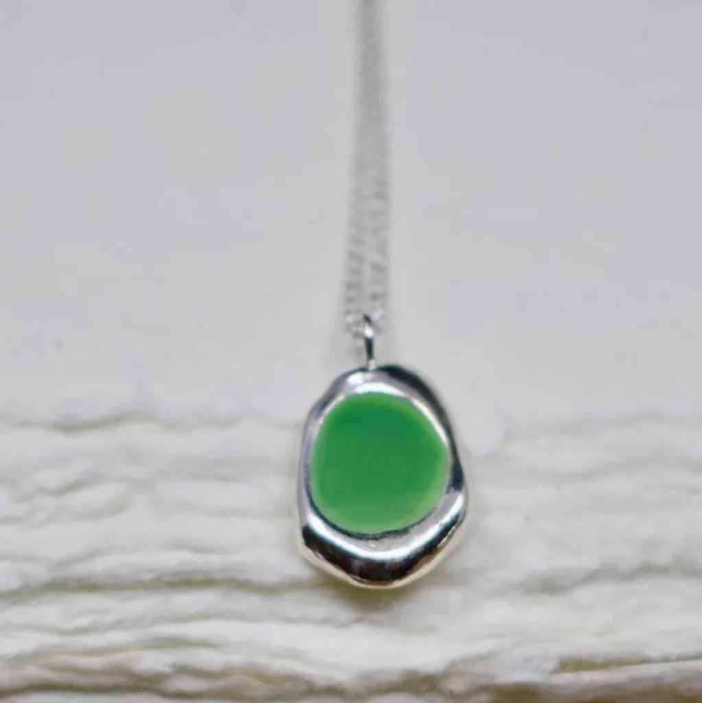 Drop of Green Necklace - Regarde Jewellers