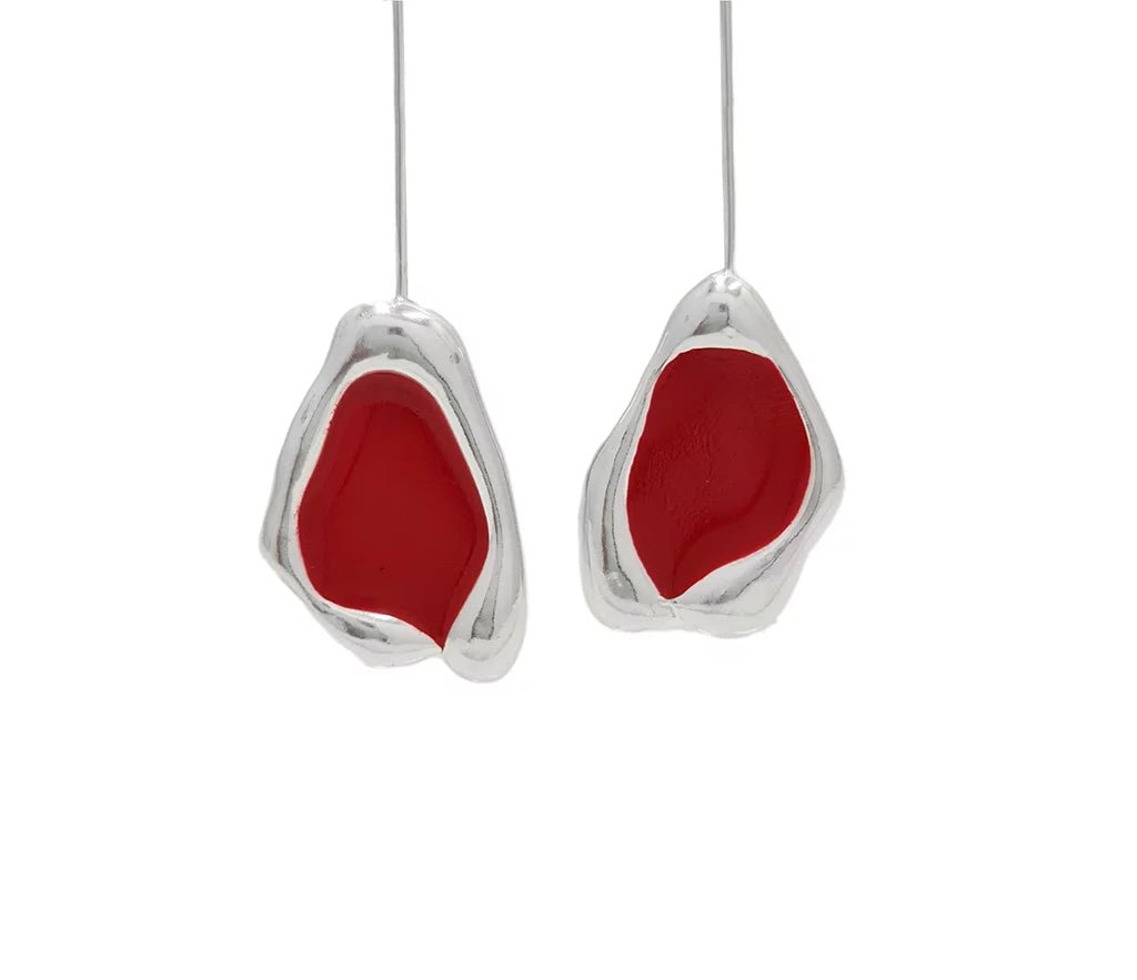 Drop of Red Earrings - Regarde Jewellers