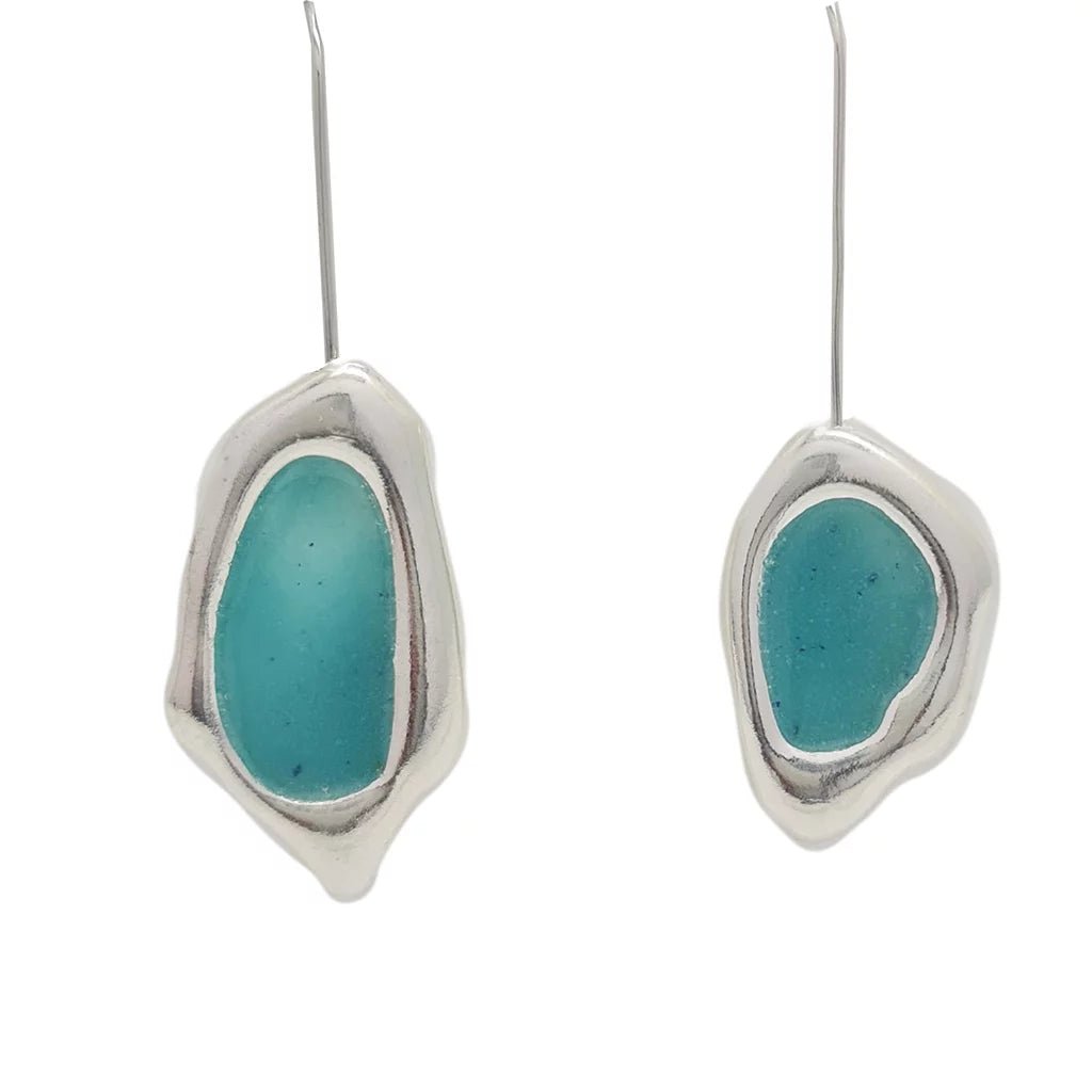 Drop of Turquoise Earrings - Regarde Jewellers