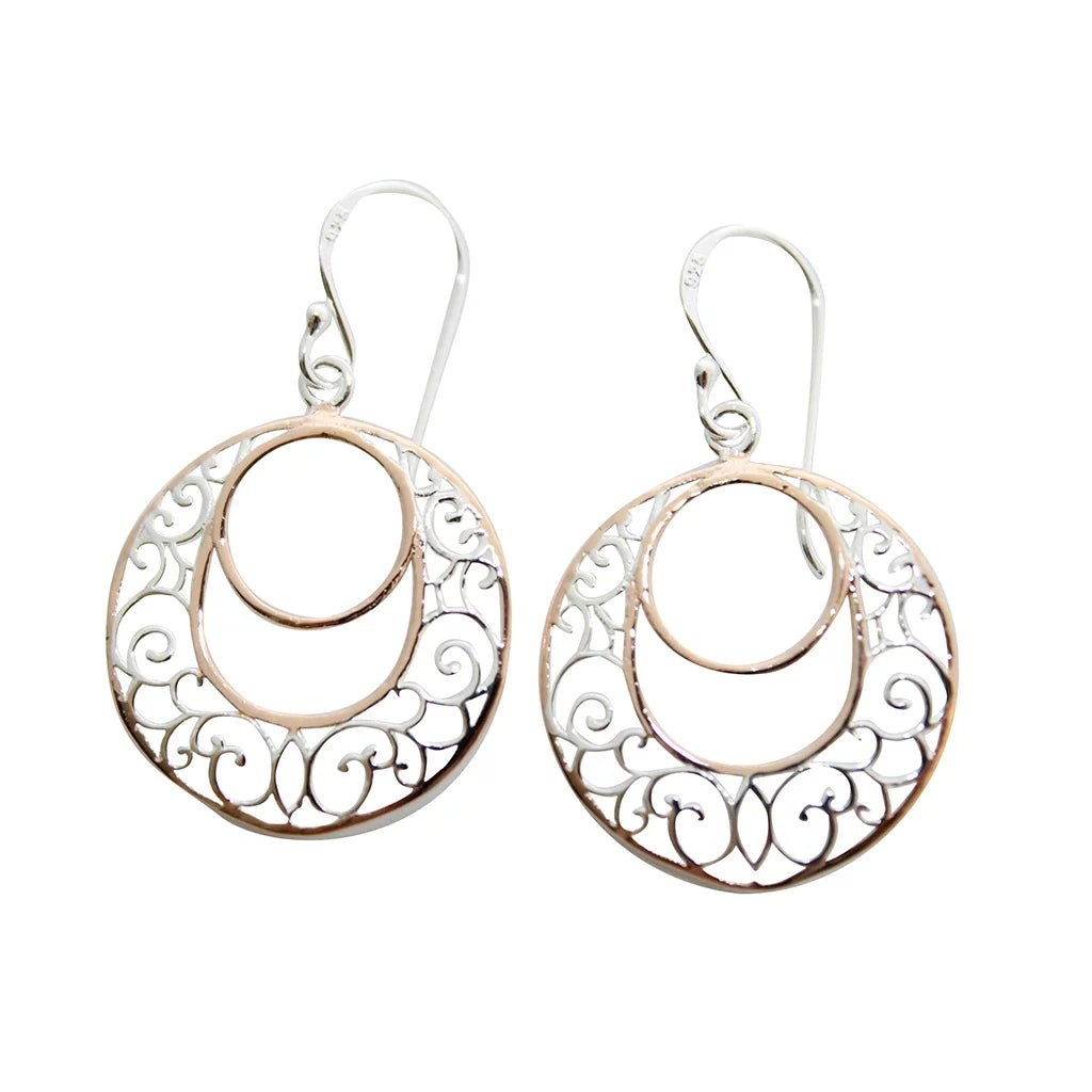 Filigree Circle Earrings - Regarde Jewellers