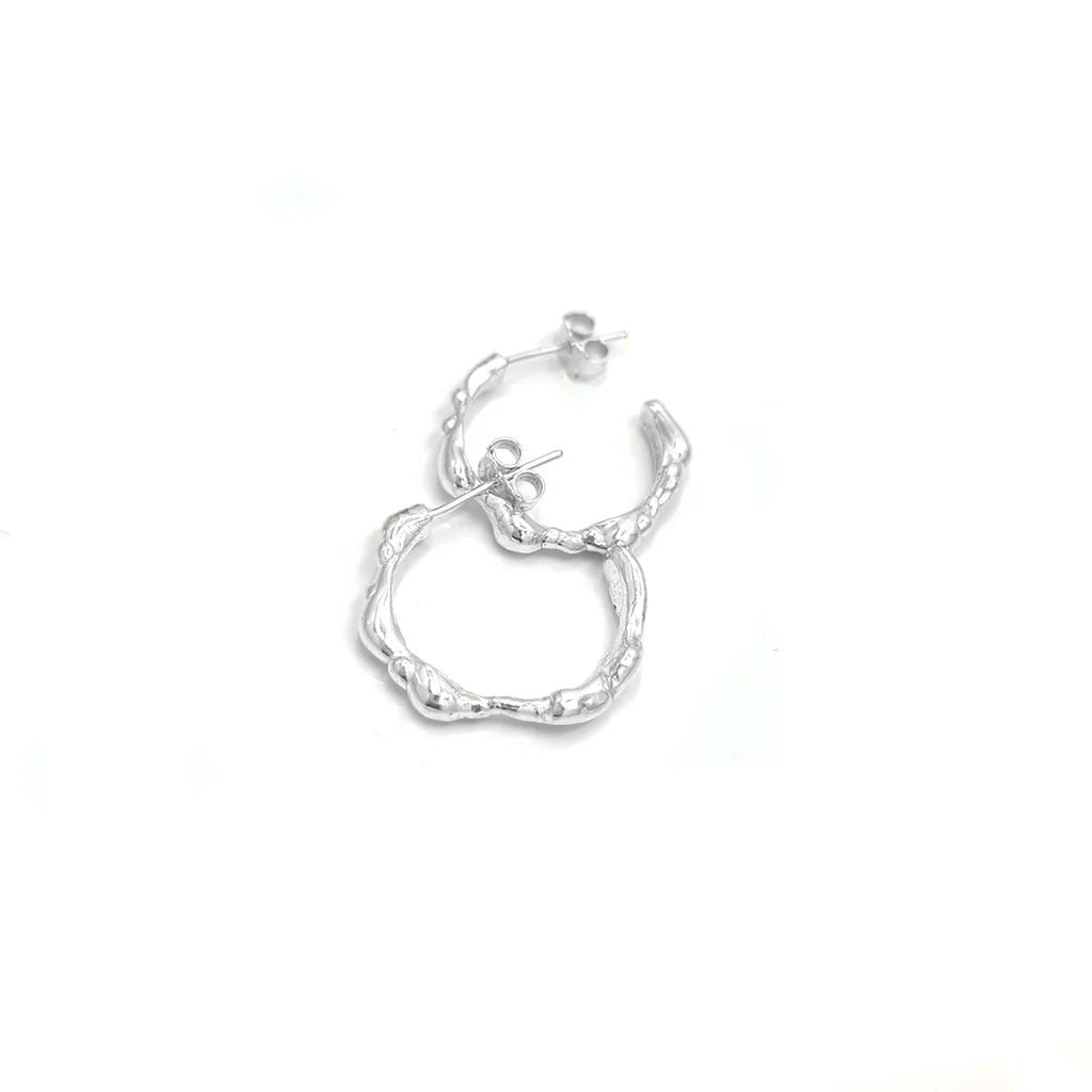 Freeform Curve Hoop Earrings - Regarde Jewellers