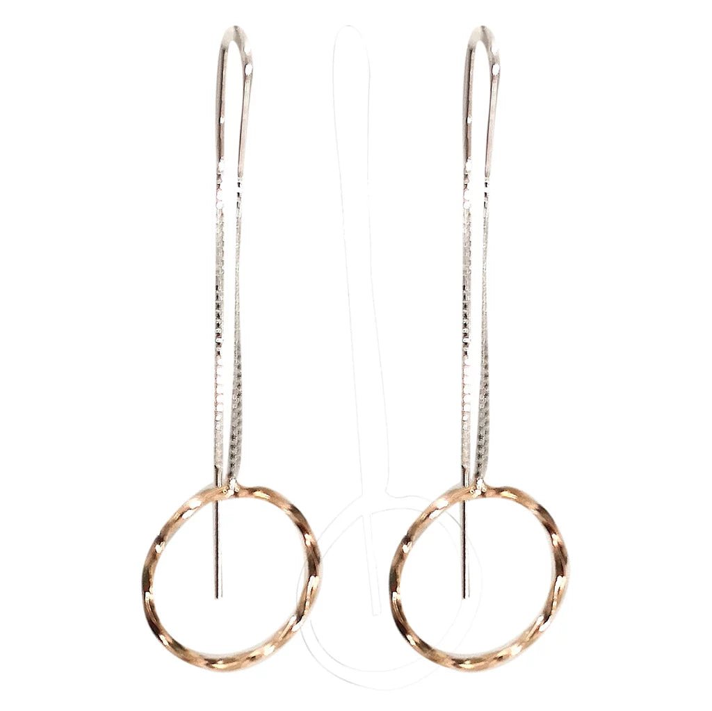 Tassel Circle Drop Earrings - Regarde Jewellers