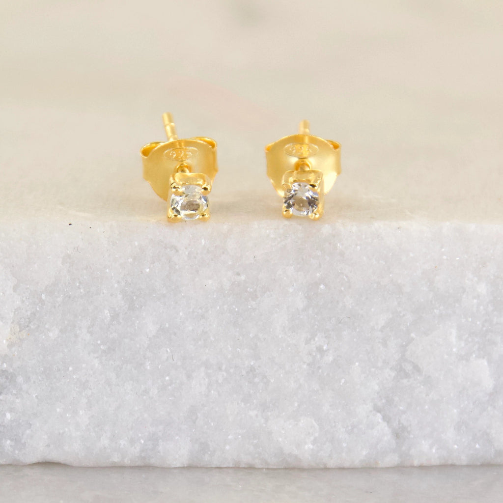 The Big Tease Gold Hoop/Stud Earrings - Regarde Jewellers